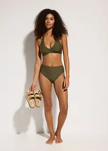 Bikinibyxa med hög midja och högt skurna benöppningar, bonprix