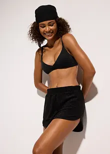 Strandshorts med glansiga trådar, bonprix