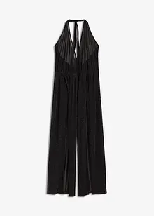 Strandjumpsuit med glittrande trådar, bonprix