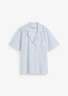 Skjortblus av ren bomull, bonprix