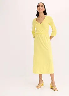 Jerseyklänning i viskosmix, bonprix