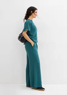 Oversizeblus med resår i nederkanten, bonprix
