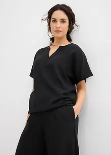 Oversizeblus med resår i nederkanten, bonprix