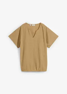 Oversizeblus med resår i nederkanten, bonprix