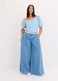 Topp med puffärmar, bonprix
