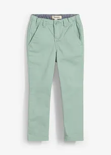 Stretchiga chinos för barn med smal passform och raka ben, bonprix