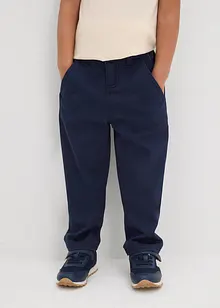 Stretchiga chinos för barn med smal passform och raka ben, bonprix