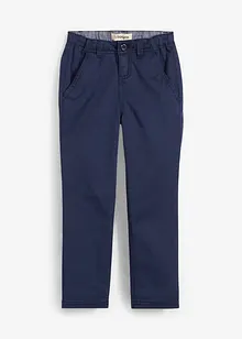 Stretchiga chinos för barn med smal passform och raka ben, bonprix