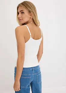 Linne med smyckesdetalj, bonprix