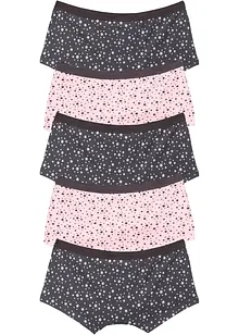 Hipstertrosa med mjuk bomull (5-pack), bonprix
