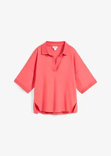 Pikétröja av ren ekologisk bomull, bonprix