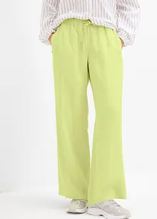 Vid byxa av böljande viskos, bonprix