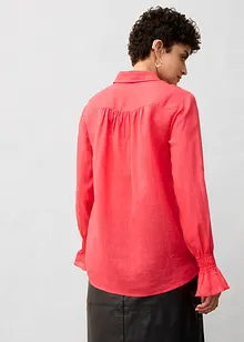 Skjortblus i rami, bonprix