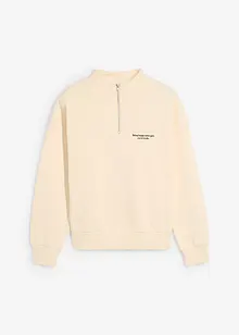 Oversized sweatshirt av ren ekologisk bomull, bonprix