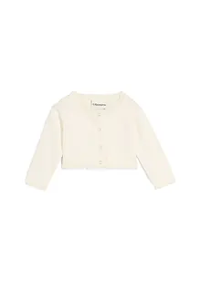 Stickad bolero i mjuk viskosmix för bebisar, bonprix