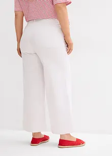 Wide Leg Jeans, High Waist, cropped, bonprix