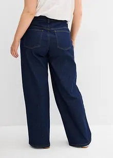Jeans med vida ben, High Waist, bonprix