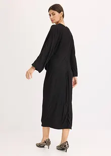 Mellanlång klänning med cut-outs, bonprix