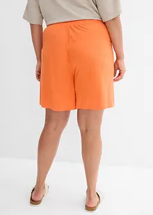 Dra på-shorts i mjuk viskosmix, bonprix