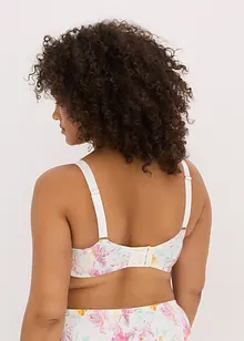 Minimizer-BH med bygel och broderi med sirligt, tryckt mönster, bonprix