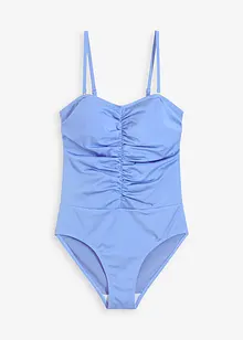 Formande baddräkt av glansigt material med medelhög formande effekt, bonprix