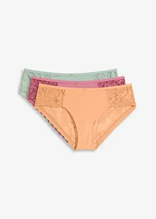 Hipstertrosa (3-pack), bonprix