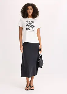 T-shirt med placerat tryck, bonprix