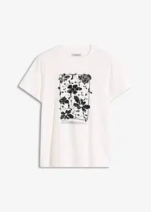 T-shirt med placerat tryck, bonprix