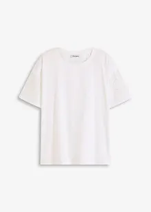 Topp med hålbroderi, bonprix