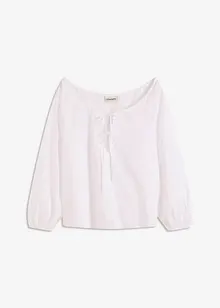 Blus i ekologisk bomull, bonprix