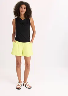 Bekväma Punto di Roma-shorts i dra på-modell, bonprix