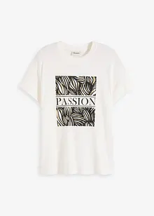 T-shirt med placerat tryck, bonprix
