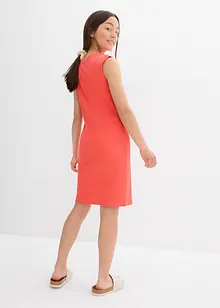 Figurnära jerseyklänning för barn i ren ekologisk bomull, bonprix