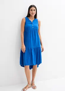 Klänning i luftig muslin, bonprix