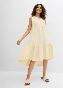 Klänning i luftig muslin, bonprix