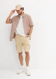 Bermudas i luftig muslin, Regular Fit, bonprix