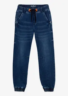 Trikåjeans för pojkar, normal passform, bonprix