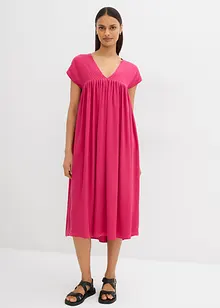 Kaftanklänning i böljande lyocell, bonprix