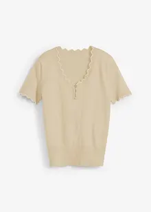 Tröja med sidenandel, bonprix