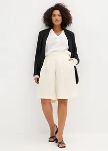 Bermudas i böljande lyocellmix, bonprix