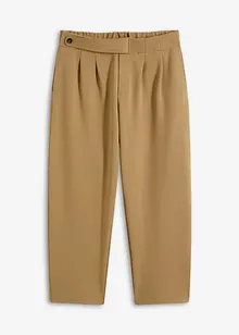 Jerseybyxa med veck, bonprix