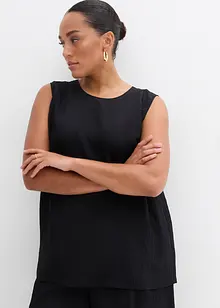 Linne av krinklad viskosmix, bonprix