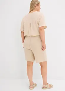 Dra på-shorts av muslin, bonprix