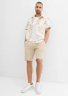 Kortärmad skjorta i ekologisk bomull, bonprix