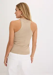 Halternecklinne med mjuk viskos, bonprix