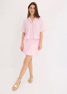 Skjortblus i oversizemodell, bonprix