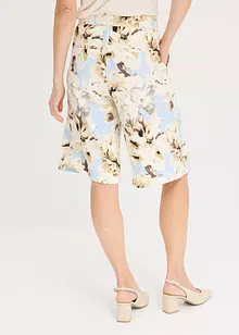Shorts av viskos med veck, bonprix