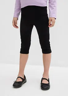 Caprileggings i elastisk bomullsmix för barn (2-pack), bonprix