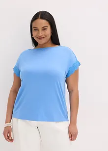 Topp med virkad spets, bonprix