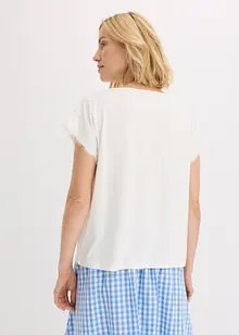 Topp med virkad spets, bonprix